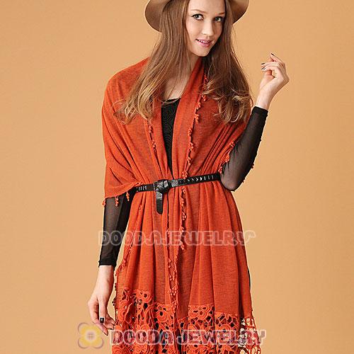 Mori Girl British Style Lace Scarf Extra Long Pashmina Shawl Scarves Wholesale