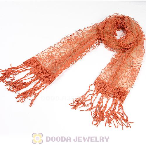 Office Lady Fashion Scarves Openwork Lace Pashmina Scarf Shawls Wholesale