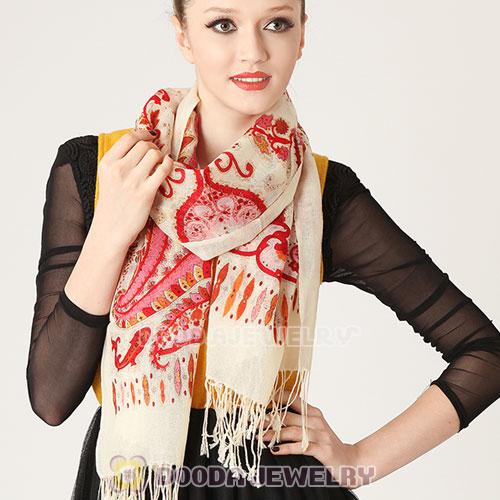 Cashmere Wool Scarf Tassel Pashmina Shawl Wrap Wholesale