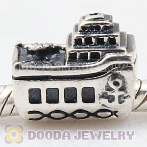 Antique Sterling Silver European All Aboard Yacht Charm Wholesale