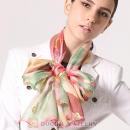 Fashion Office Lady Silk Scarf Textile Printing Pashmina Scarves Shawls