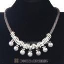 Punk Gothic Vintage Silver Snake Chain Pendant Necklaces Wholesale