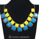 Candy Color Frame Of Mind Double Row Necklace Wholesale