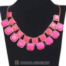 Candy Color Frame Of Mind Double Row Necklace Wholesale