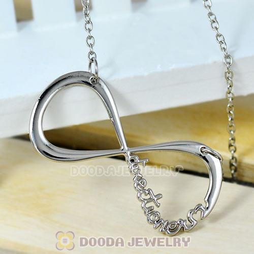 Brand New 1D One Direction Directioner Infinity Pendant Chain Necklace