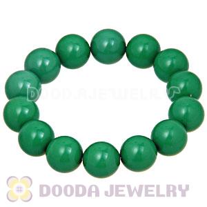 Fashion Dark Green Bead Bubble Bracelets Wholesale