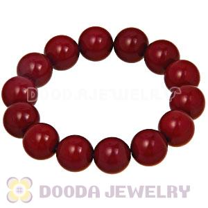 Fashion Claret Bead Bubble Bracelets Wholesale