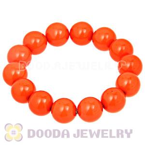 Fashion Orange Bead Bubble Bracelets Wholesale