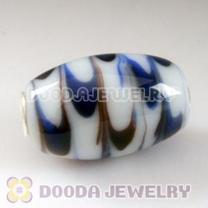 Murano Glass Olivary Shape Beads fit Jewelry Necklace and Bracelets