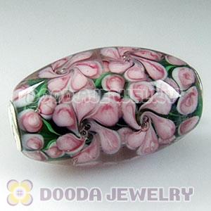 Murano Glass Olivary Shape Beads fit Jewelry Necklace and Bracelets