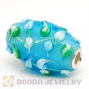 Murano Glass Olivary Shape Beads fit Jewelry Necklace and Bracelets