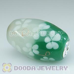 Murano Glass Olivary Shape Beads fit Jewelry Necklace and Bracelets