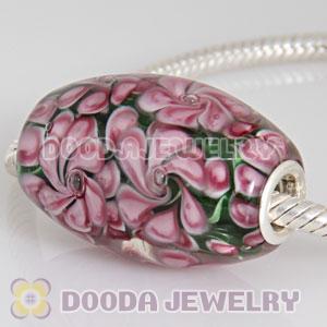 Murano Glass Olivary Shape Beads fit Jewelry Necklace and Bracelets