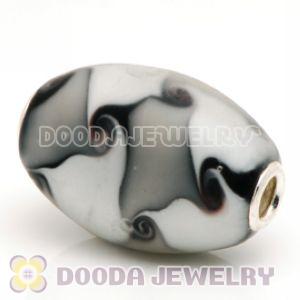 Murano Glass Olivary Shape Beads fit Jewelry Necklace and Bracelets