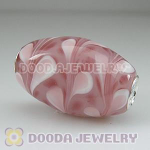 Murano Glass Olivary Shape Beads fit Jewelry Necklace and Bracelets