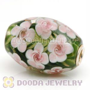 Murano Glass Olivary Shape Beads fit Jewelry Necklace and Bracelets