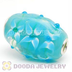 Murano Glass Olivary Shape Beads fit Jewelry Necklace and Bracelets