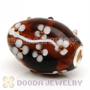 Murano Glass Olivary Shape Beads fit Jewelry Necklace and Bracelets
