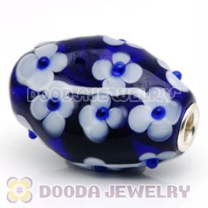 Murano Glass Olivary Shape Beads fit Jewelry Necklace and Bracelets