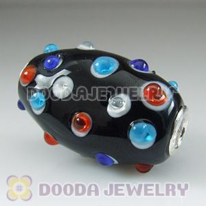 Murano Glass Olivary Shape Beads fit Jewelry Necklace and Bracelets