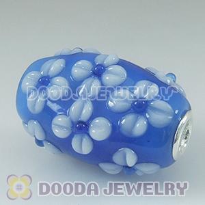 Murano Glass Olivary Shape Beads fit Jewelry Necklace and Bracelets