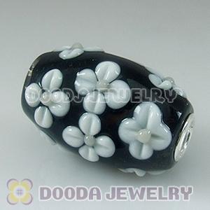 Murano Glass Olivary Shape Beads fit Jewelry Necklace and Bracelets