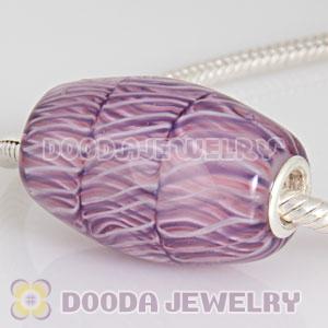 Murano Glass Olivary Shape Beads fit Jewelry Necklace and Bracelets