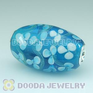 Murano Glass Olivary Shape Beads fit Jewelry Necklace and Bracelets