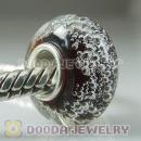 Top Class Jewelry Glass Beads with 925 sterling silver single core