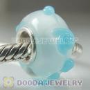 Top Class Jewelry Glass Beads with 925 sterling silver single core
