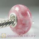 Top Class Jewelry Glass Beads with 925 sterling silver single core
