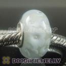 Top Class Jewelry Glass Beads with 925 sterling silver single core