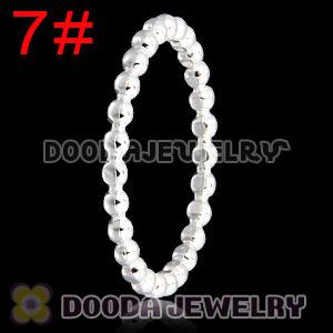 European Sterling Silver Stackable Bubble Ring Wholesale