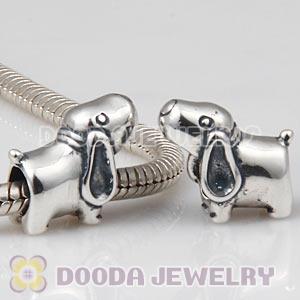 925 Sterling Silver Puppy Dog Charm Beads Wholesale