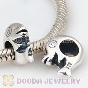 925 Sterling Silver Whale Charm Beads Wholesale