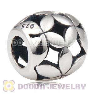 European 925 Sterling Silver Flowers Charm Beads Wholesale