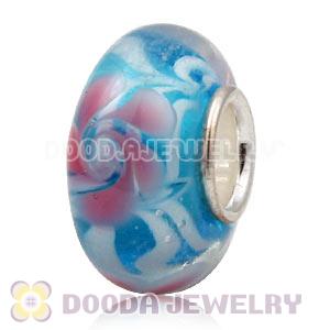 925 sterling silver single core Charm Jewelry glass beads