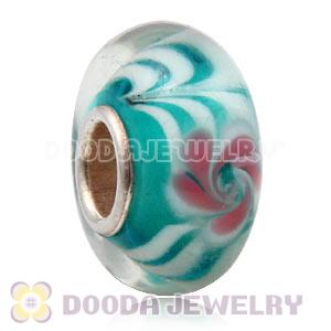 925 sterling silver single core Charm Jewelry glass beads
