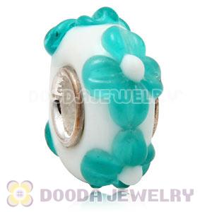 925 sterling silver single core Charm Jewelry glass beads