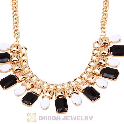 Chunky Chain Resin Choker Bib Costume Jewelry Necklace Wholesale