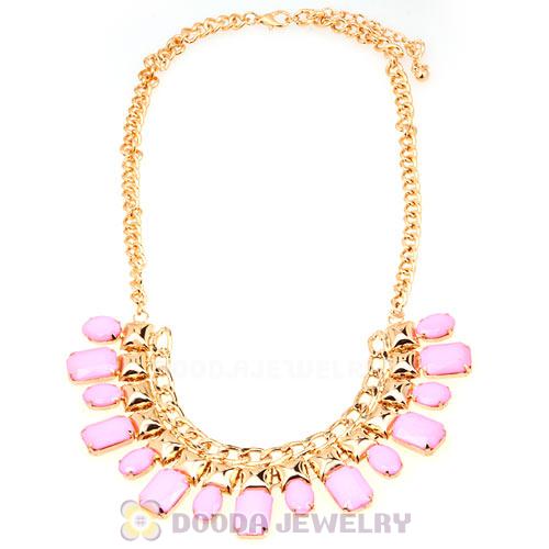 Chunky Chain Resin Choker Bib Costume Jewelry Necklace Wholesale