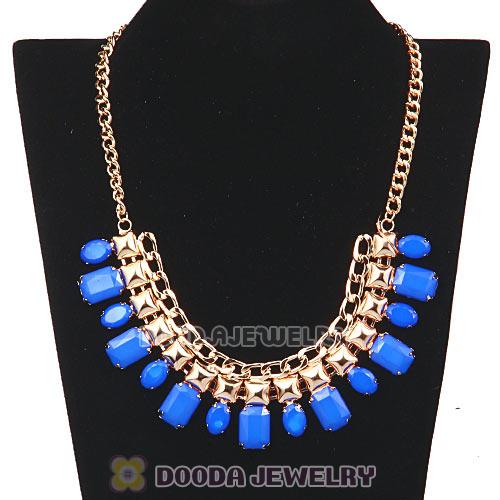 Chunky Chain Resin Choker Bib Costume Jewelry Necklace Wholesale