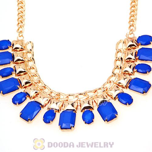 Chunky Chain Resin Choker Bib Costume Jewelry Necklace Wholesale
