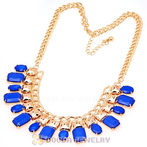 Chunky Chain Resin Choker Bib Costume Jewelry Necklace Wholesale