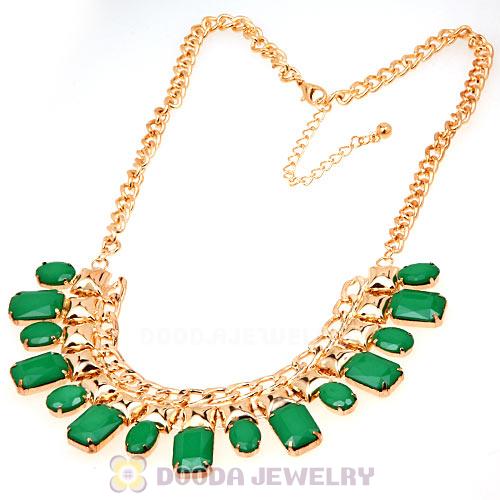 Chunky Chain Resin Choker Bib Costume Jewelry Necklace Wholesale