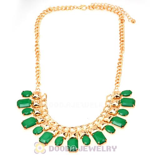 Chunky Chain Resin Choker Bib Costume Jewelry Necklace Wholesale