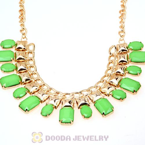 Chunky Chain Resin Choker Bib Costume Jewelry Necklace Wholesale