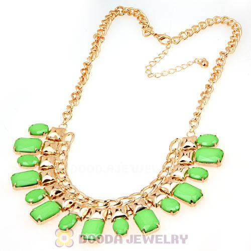 Chunky Chain Resin Choker Bib Costume Jewelry Necklace Wholesale