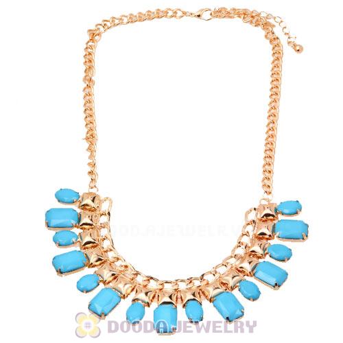 Chunky Chain Resin Choker Bib Costume Jewelry Necklace Wholesale