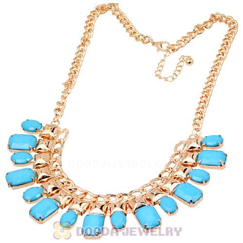 Chunky Chain Resin Choker Bib Costume Jewelry Necklace Wholesale